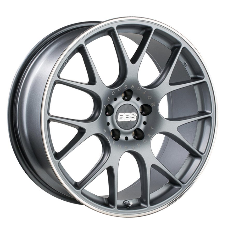 Jante de alumínio bbs ch-r 8.5x18 5x112 et28 titânio mate