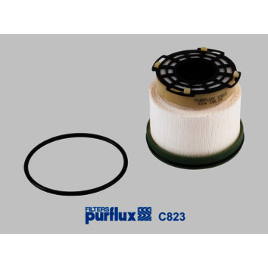 Filtre à Gazole Purflux C823 - Haute Efficacité De Filtration, Protection Du Système D'injection Diesel