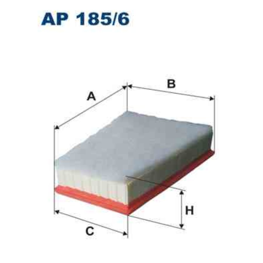 Filtro de ar filtron ap185/6