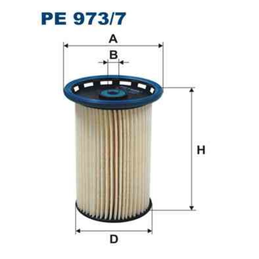 Filtro de combustivel filtron pe973/7