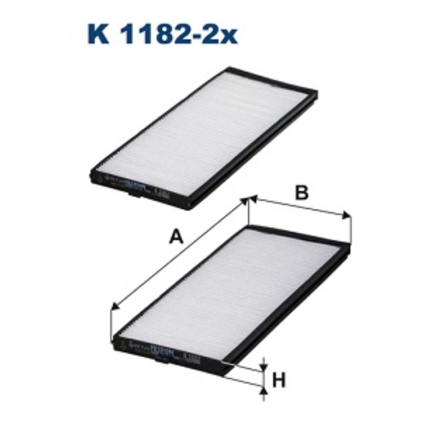 Filtron Filtro De Habitáculo K1182-2X