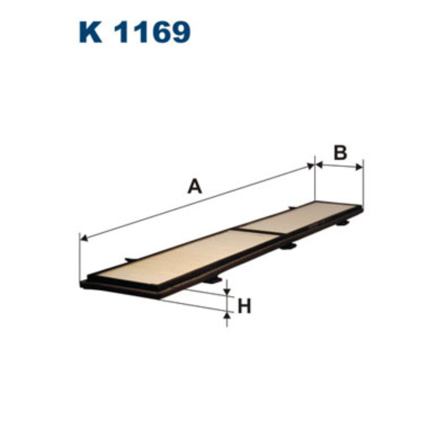 Filtro de habitáculo filtron k1169