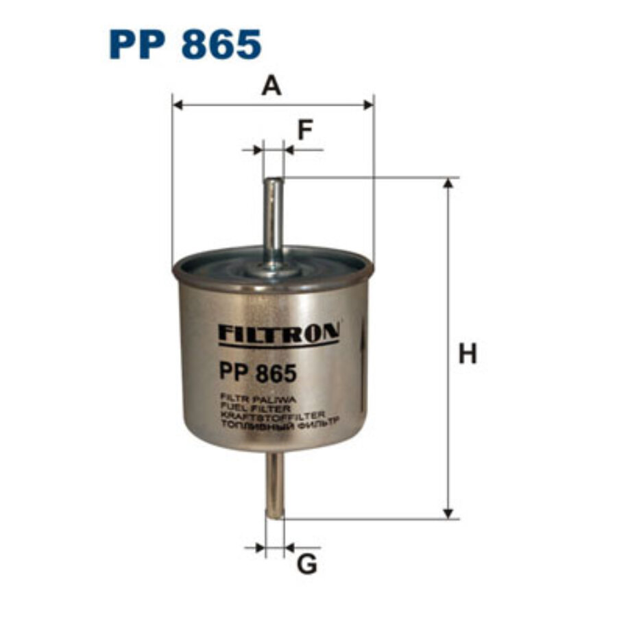 Filtron Filtro De Combustivel Pp865
