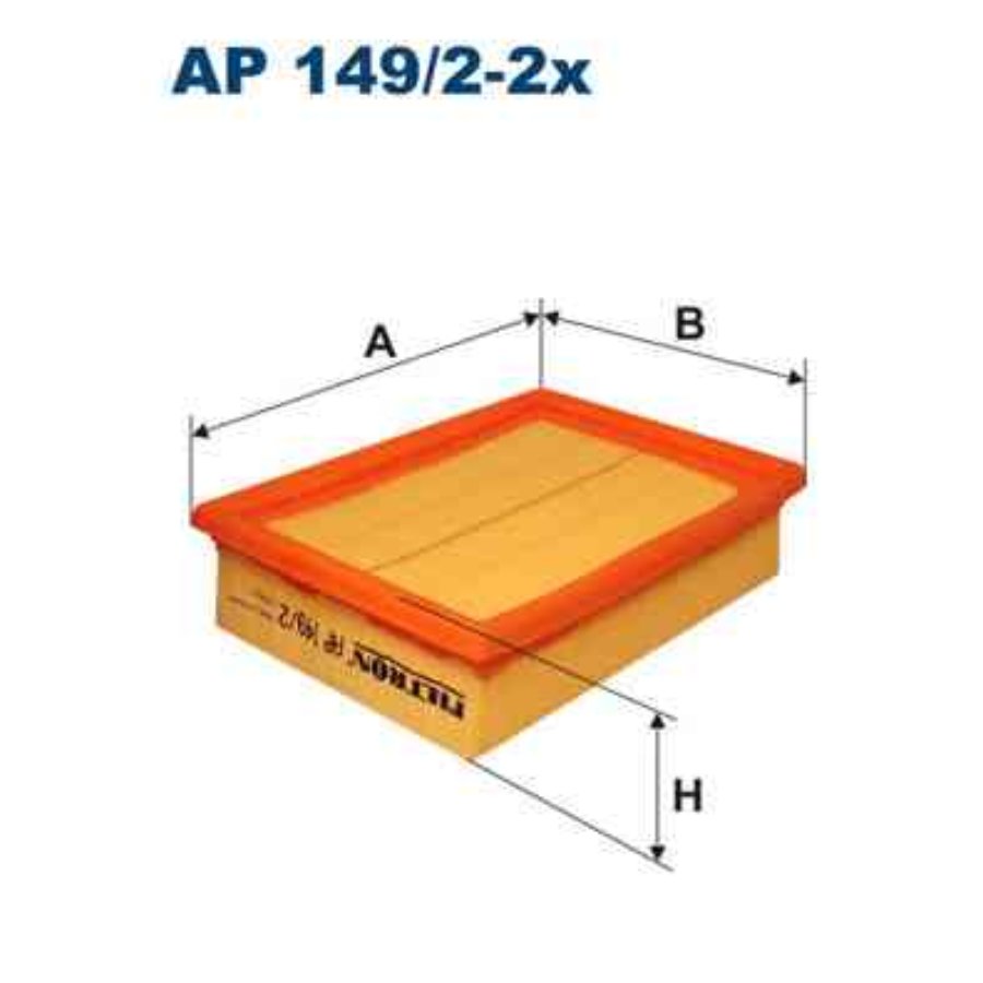 Filtron Filtro De Ar Ap149/2-2X