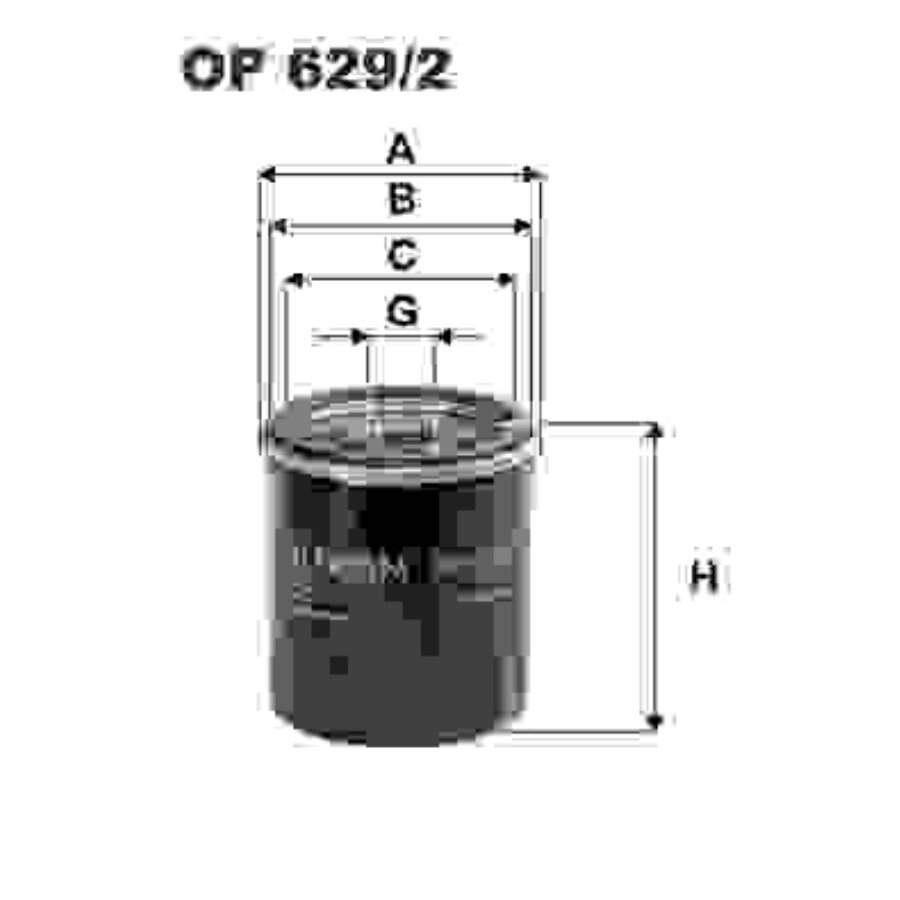 Filtron Filtro De Óleo Op629/2