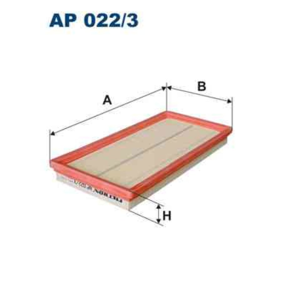 Filtron Filtro De Ar Ap022/3