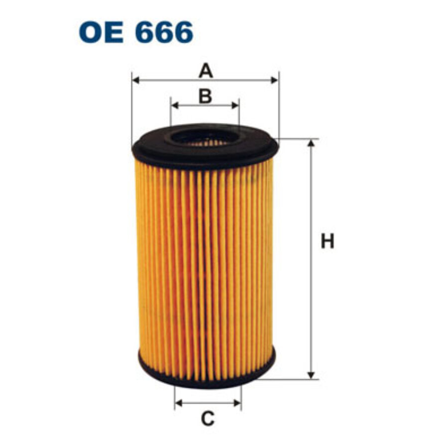 Filtron Filtro De Óleo Oe666