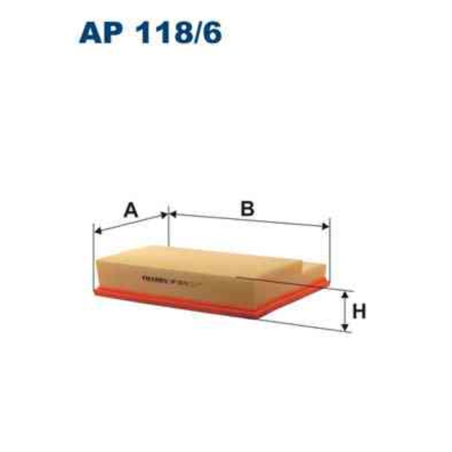 Filtron Filtro De Ar Ap118/6