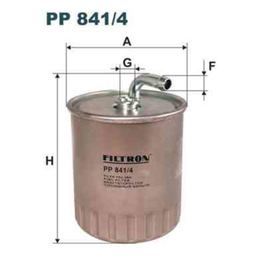 Filtron Filtro De Combustivel Pp841/4