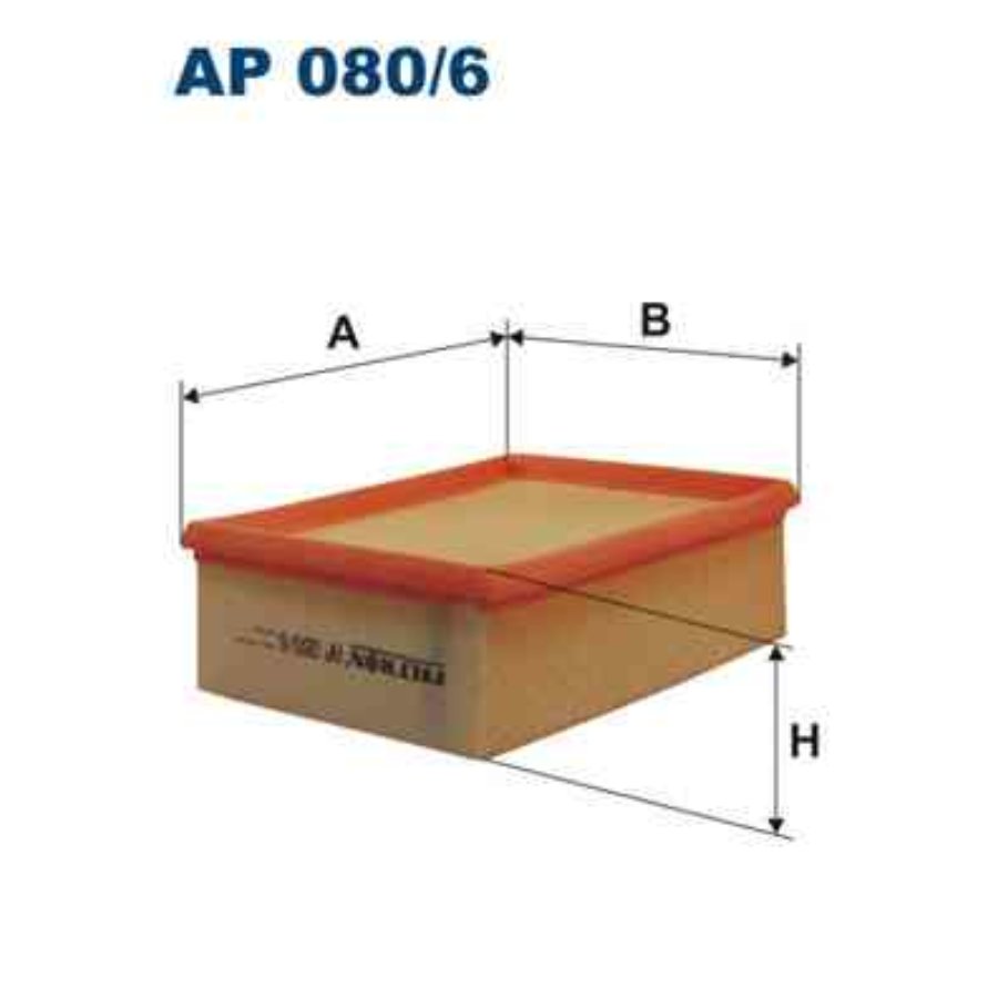 Filtron Filtro De Ar Ap080/6