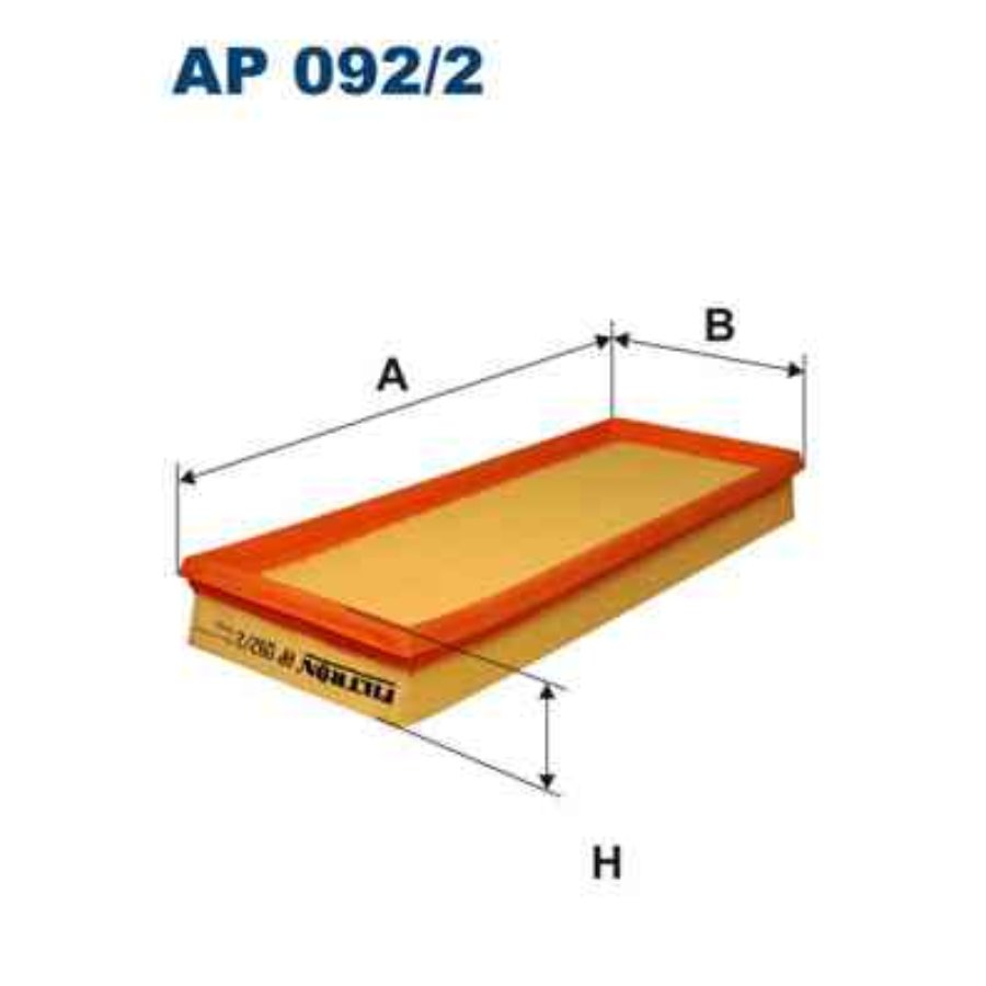 Filtron Filtro De Ar Ap092/2