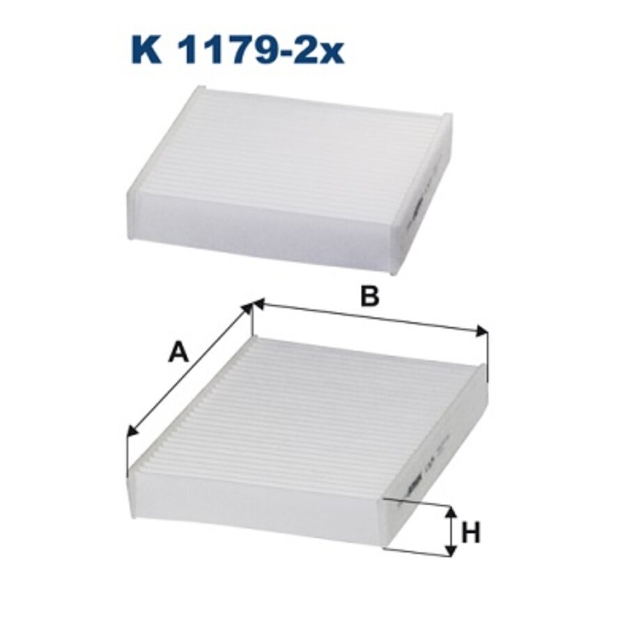 Filtron Filtro De Habitáculo K1179-2X