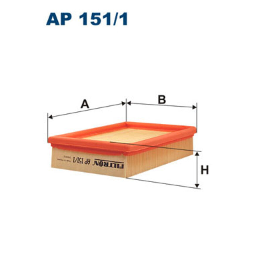 Filtron Filtro De Ar Ap151/1