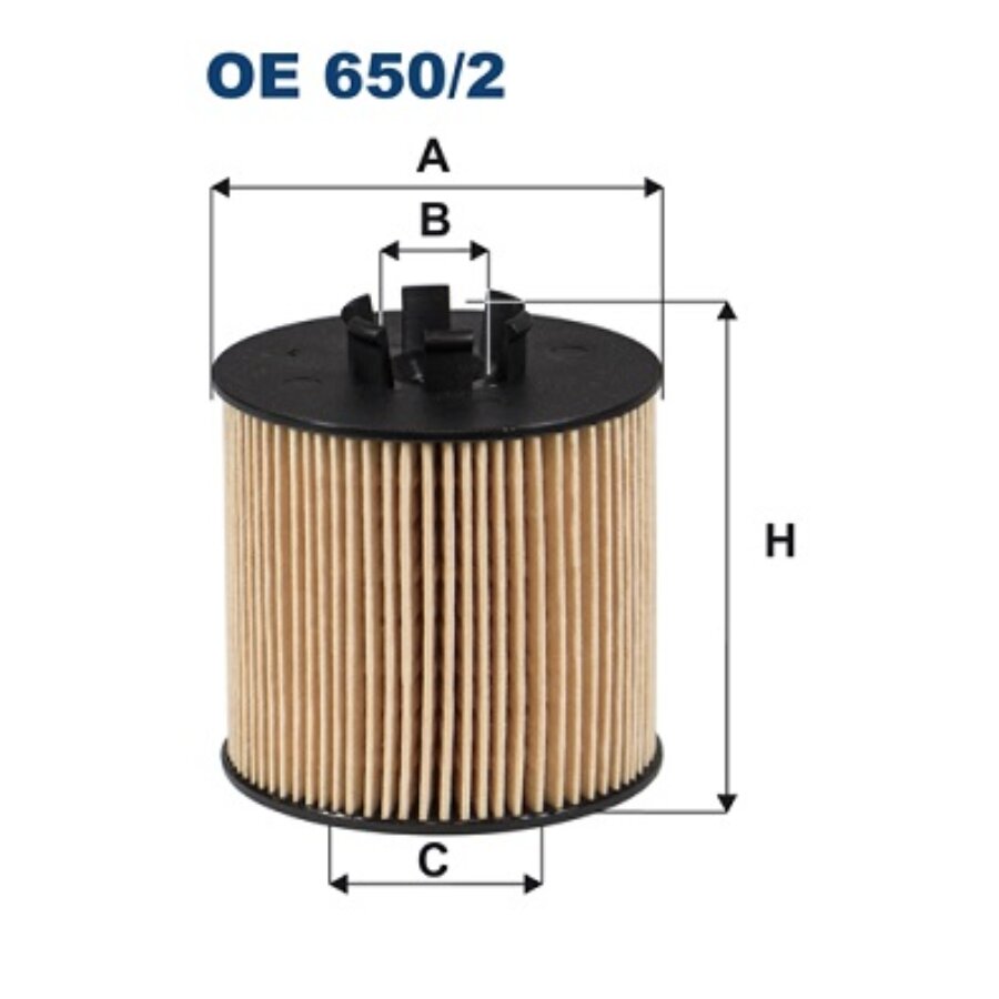 Filtron Filtro De Óleo Oe650/2