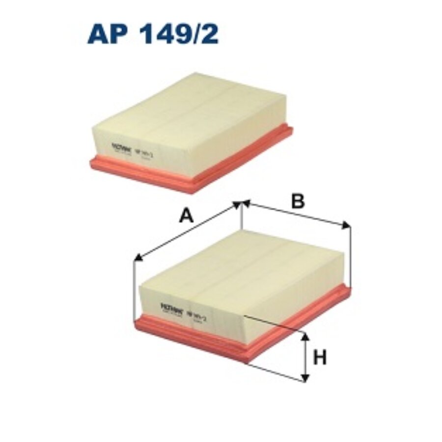 Filtron Filtro De Ar Ap149/2-2X