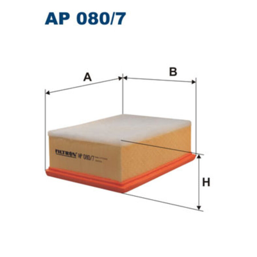 Filtron Filtro De Ar Ap080/7