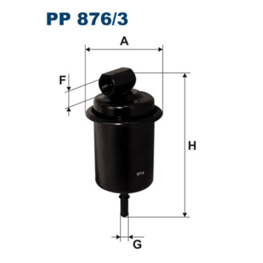 Filtron Filtro De Combustivel Pp876/3