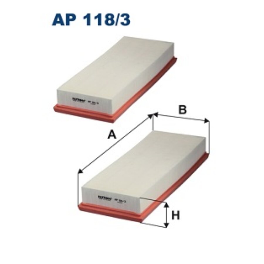 Filtron Filtro De Ar Ap118/3-2X