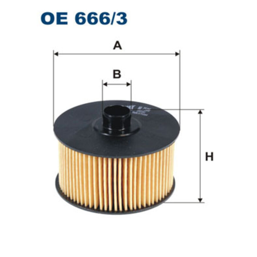 Filtron Filtros De Óleo Oe666/3