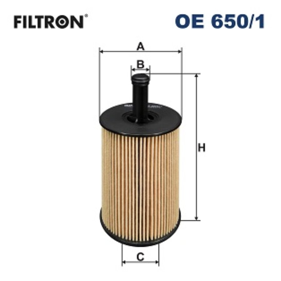 Filtron Filtro De Óleo Oe650/1