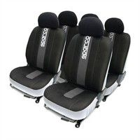 Capas Banco SPARCO Cinzentas (5 Lugares)