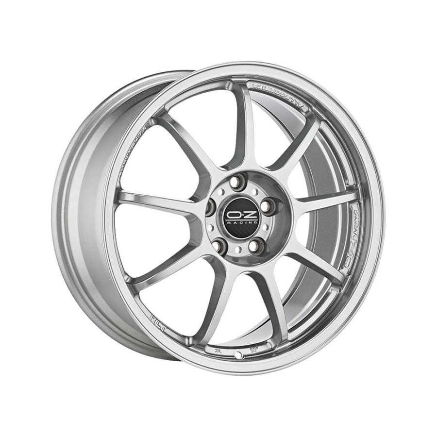 Jante de alumínio oz alleggerita hlt 12x18 5x120 et57 prateado brilhante