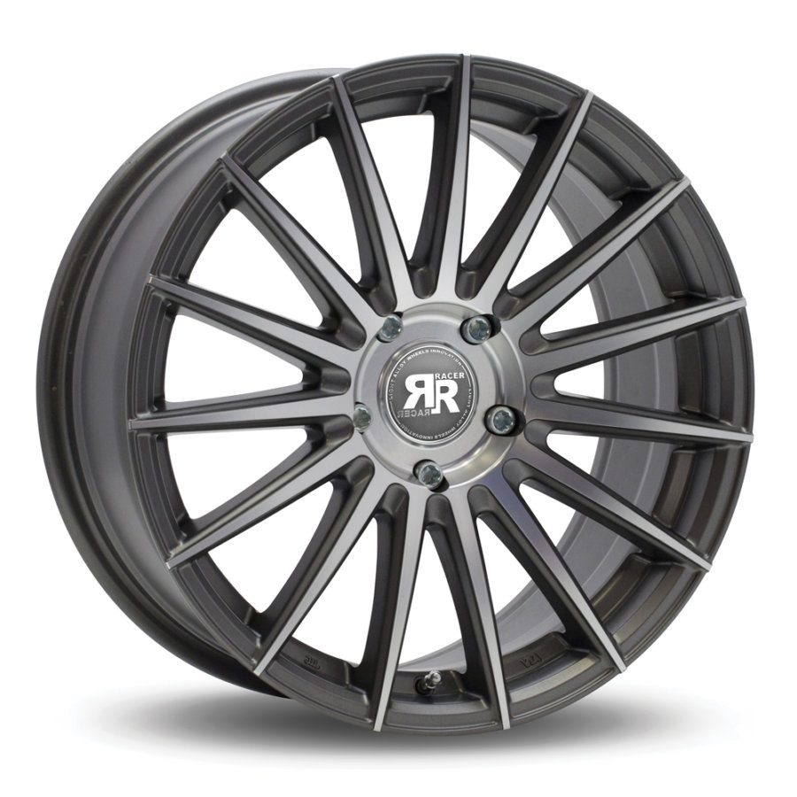 Jante de alumínio RACER MONZA 7x16 5x110 ET40 Frente metal de pistola ...